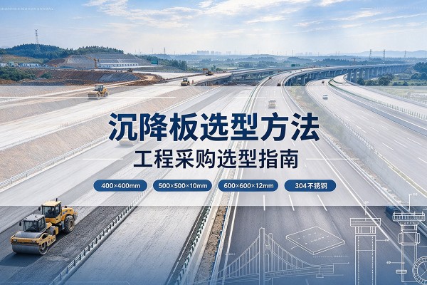 城东沉降板选择方法