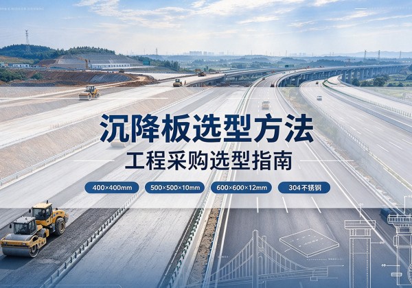 城东沉降板选择方法