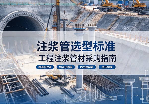城东注浆管选型标准